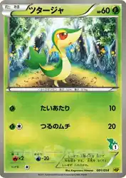 ツタージャ / Snivy 001/034 卡牌