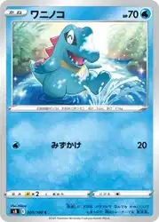 Totodile 020/100 卡牌
