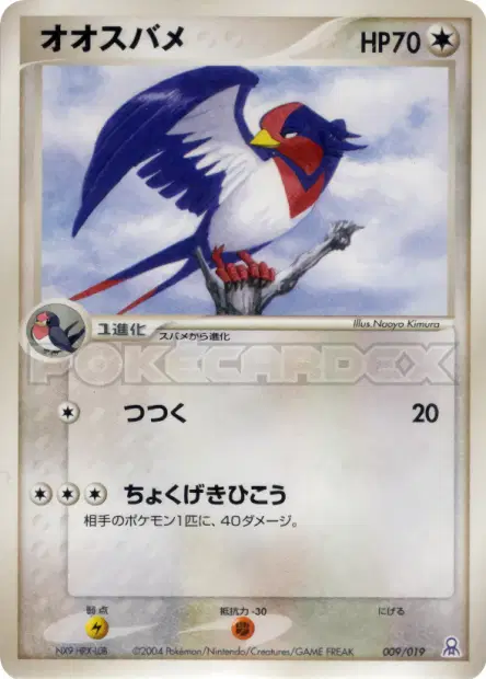 Swellow 009/019 卡牌