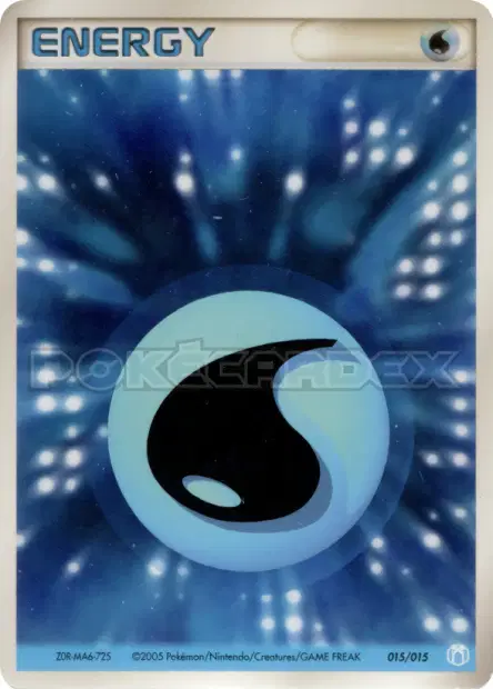 Water Energy 015/015 卡牌