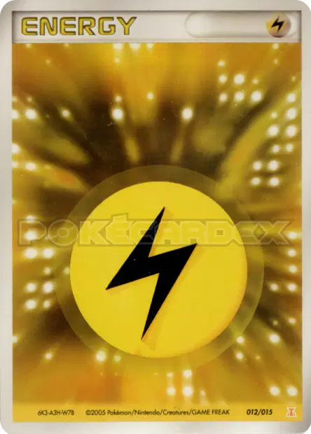 Lightning Energy 012/015 卡牌