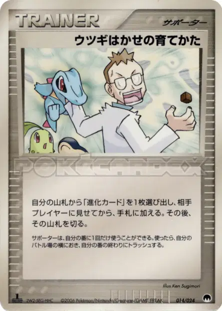 Professor Elm's Training Method 014/024 卡牌