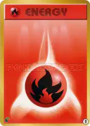 Fire Energy 5/30 卡牌