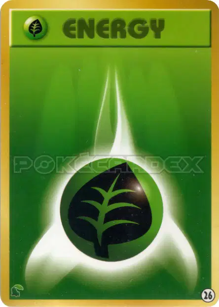 Grass Energy 26/30 卡牌