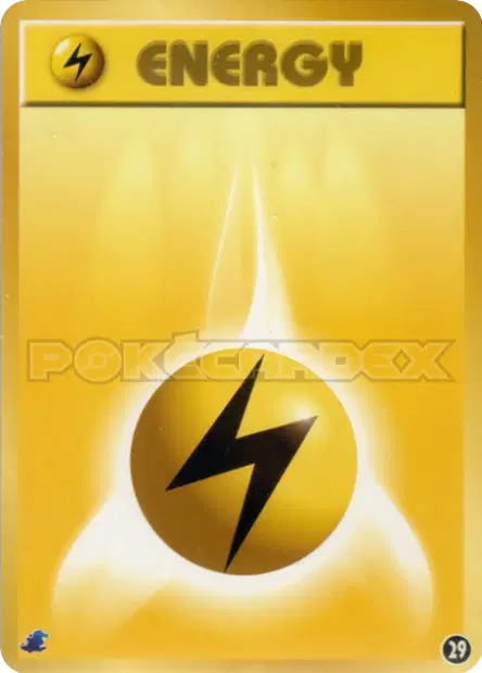 Lightning Energy 29/30 卡牌