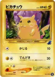 Pikachu 1/30 卡牌