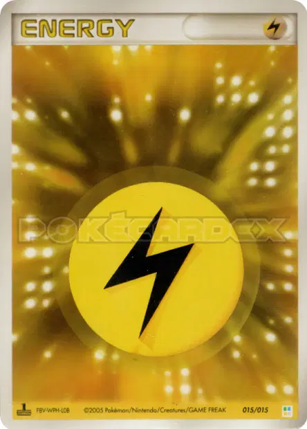Lightning Energy 015/015 卡牌