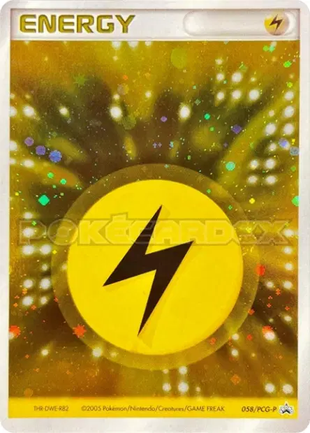 Lightning Energy 058/PCG-P 卡牌