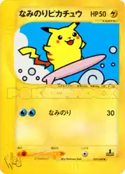 なみのりピカチュウ / Surfing Pikachu 025/048 卡牌