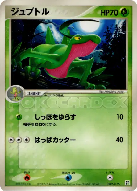 ジュプトル / Grovyle 002/015 卡牌
