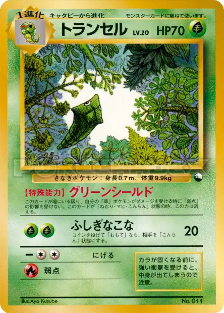 トランセル / Metapod  卡牌