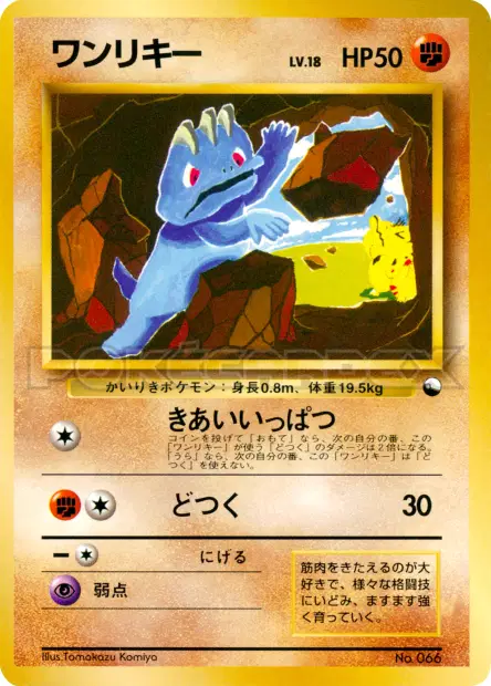 ワンリキー / Machop 卡牌