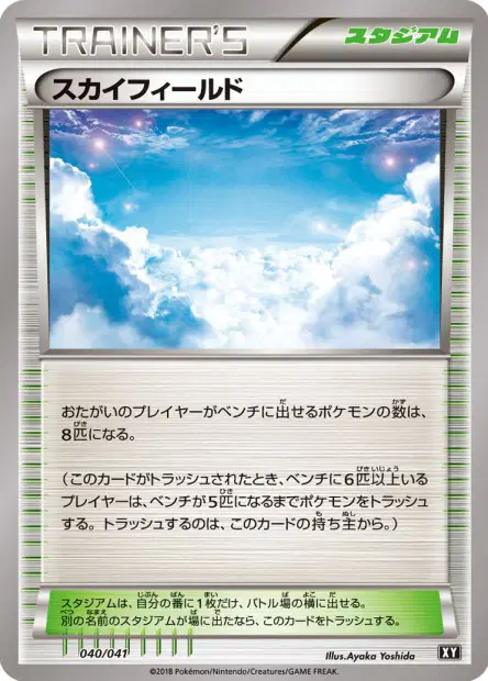 スカイフィールド / Sky Field 040/041 卡牌