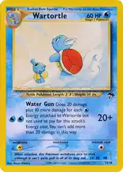 カメール / Wartortle 15/18 卡牌