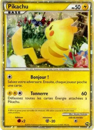 Pikachu No. 007 卡牌