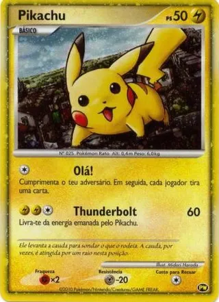 Pikachu No. 009 卡牌