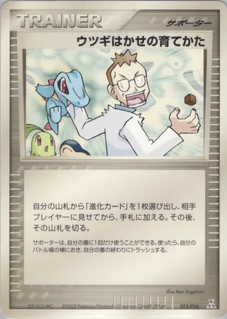 Professor Elm's Training Method 013/016 卡牌