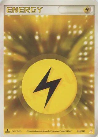 Basic Lightning Energy 013/015 卡牌