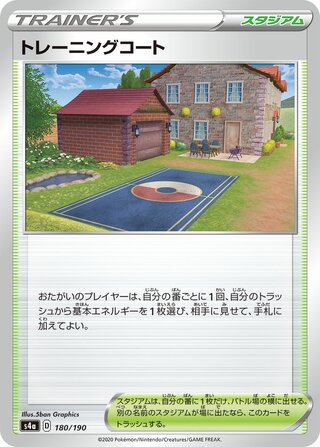 Training Court (Mirror Holofoil) 180/190 卡牌