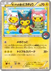 ポンチョを着たピカチュウ / Poncho-wearing Pikachu 203/XY-P 卡牌