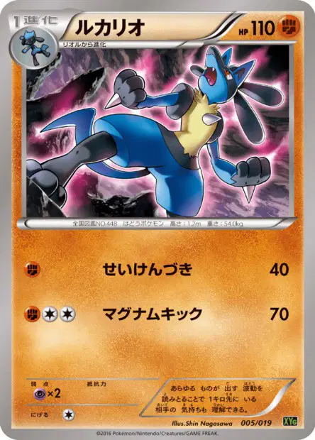 ルカリオ / Lucario 005/019 卡牌