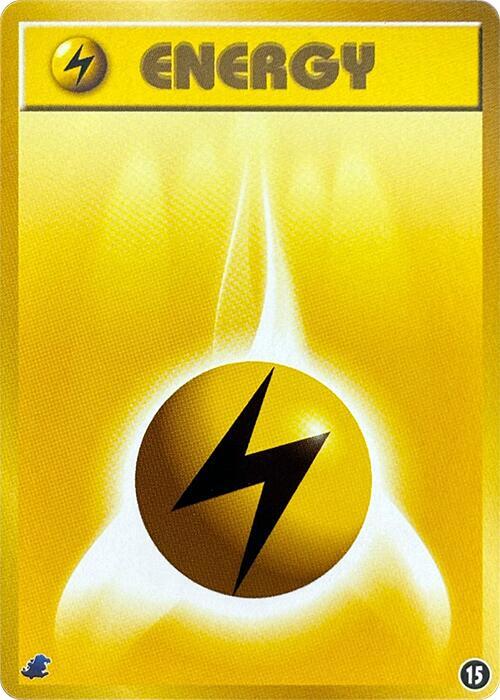 Basic Lightning Energy 15 卡牌