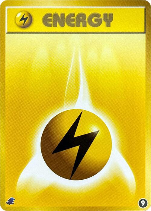 Basic Lightning Energy 9 卡牌