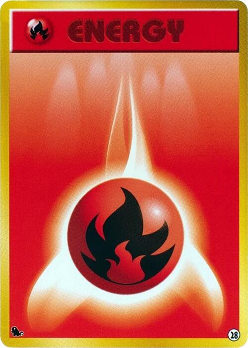 基本炎エネルギー / Basic Fire Energy 28 卡牌